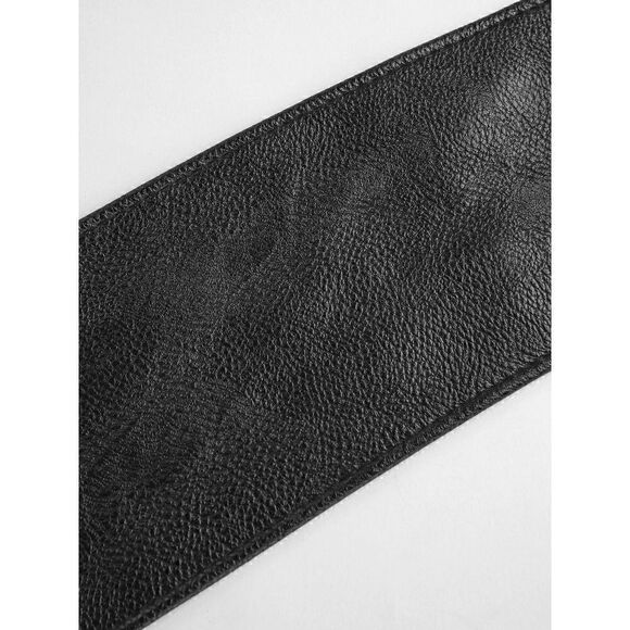 Bow Tie Wide Wrap Around Obi Corset Black Belt NEW SIZE L-XL NEW - Picture 15 of 15